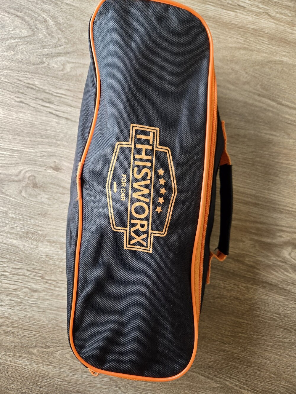 ThisWorx 12V Portable Car Vacuum Cleaner Kit with Storage Bag & Attachments